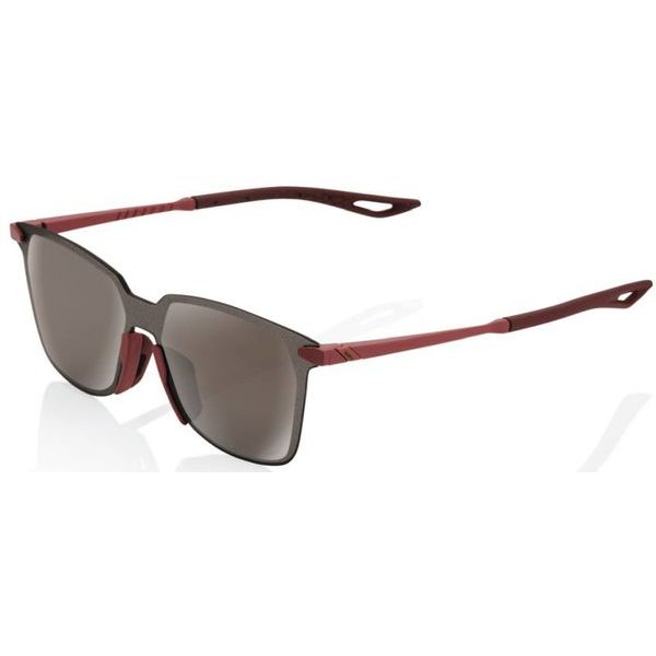 LEGERE SQUARE - Soft Tact Crimson - HiPER Silver Mirror Lens
