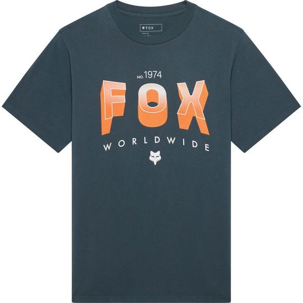 Block 195 Orig Ss Tee Deep Cobalt