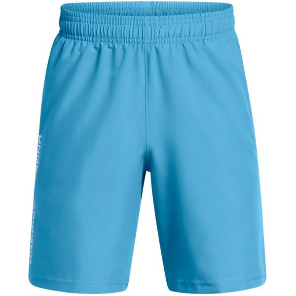 UA K Tech Woven Wordmark Short modrá