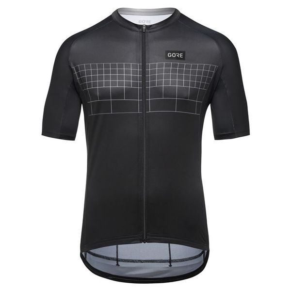 Grid Fade Jersey 2.0 Mens black/lab grey