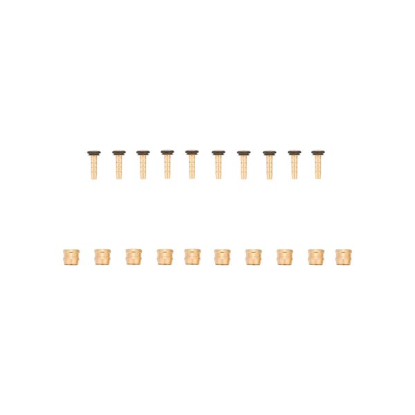 Tektro Hose Fitting Kit Gold 10-Pack