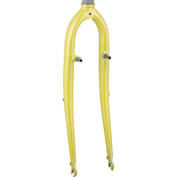 Fork Rigid Trek-Diamant 700c Threaded VBrake 230mm Galv Perl