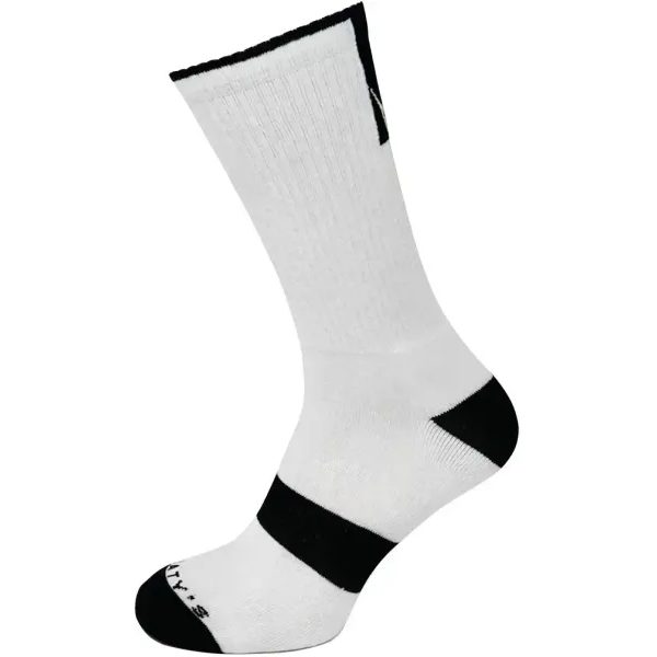 SHREDSOCKS BLOCK 40 - 46 EU, WHITE / BLACK