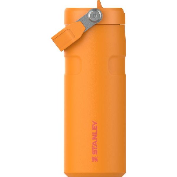 IceFlow™ Bottle Flip Straw 2.0 470 ml Goldenrod Coral