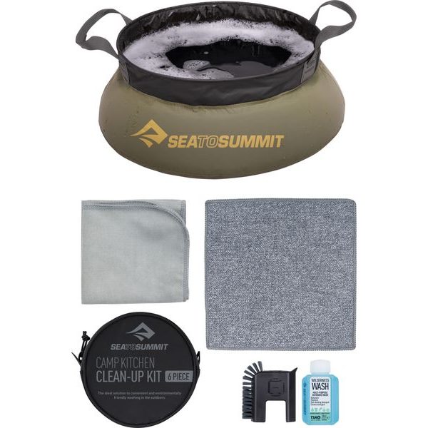 Camp Kitchen Clean Up Kit - [6 Piece Default Title Assorted