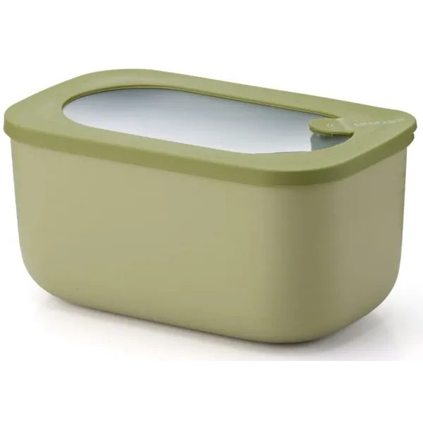 Hluboká obdelníková krabička na potraviny ECO STORE&MORE, zelená