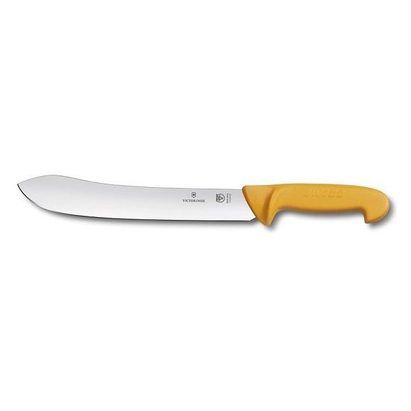 Swibo, butcher knife, 25cm, straight, orange, sb-sheath