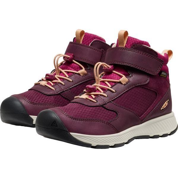 SKUA MID WP YOUTH, fig/peach fuzz