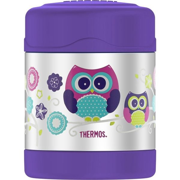 Dětská termoska na jídlo 290 ml sova