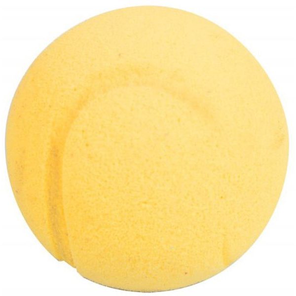 Míček SOFT molitanový s prolisem 7 cm - žlutý