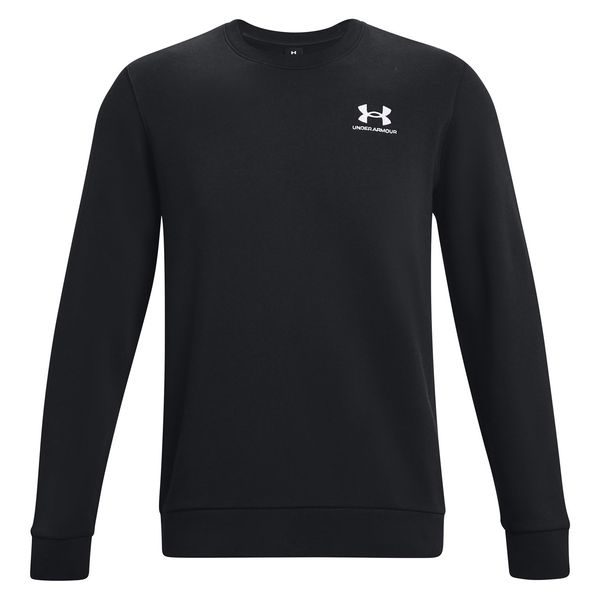 UA Essential Fleece Crew, Black