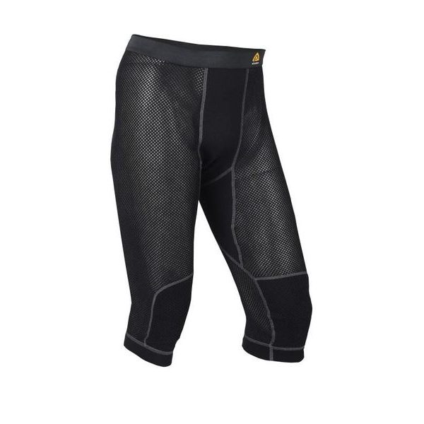 WoolNet 3/4 Longs, Man, Jet Black