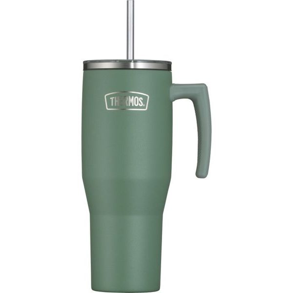 Refreshing s madlem a brčkem 1,1l - matná zelená