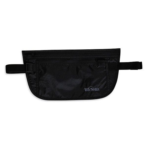 Skin Moneybelt Int., black - document bag with waist strap