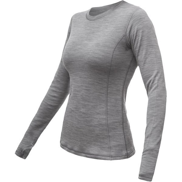 MERINO BOLD dámské triko dl.rukáv gray