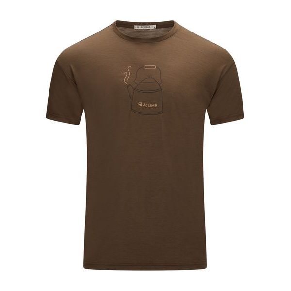 LightWool 140 Tee Kettle M's Dark Earth