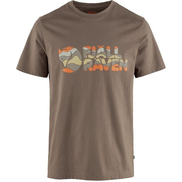 Multicolor Logo T-shirt M Suede Brown