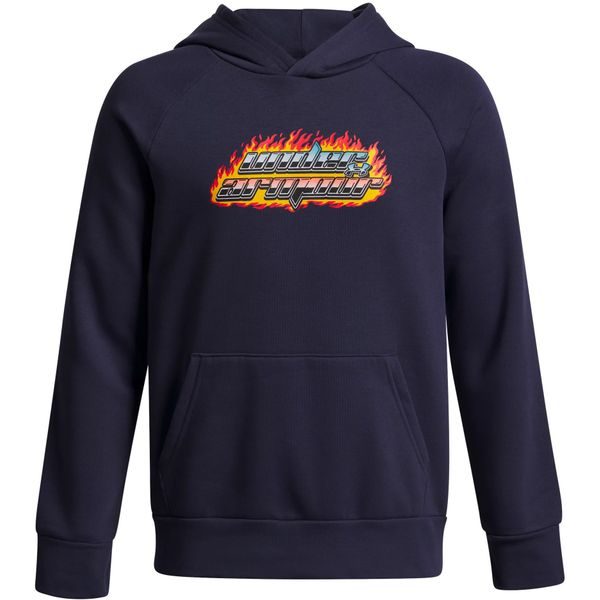 UA Rival Flc Flamin Wdmrk HD-BLU