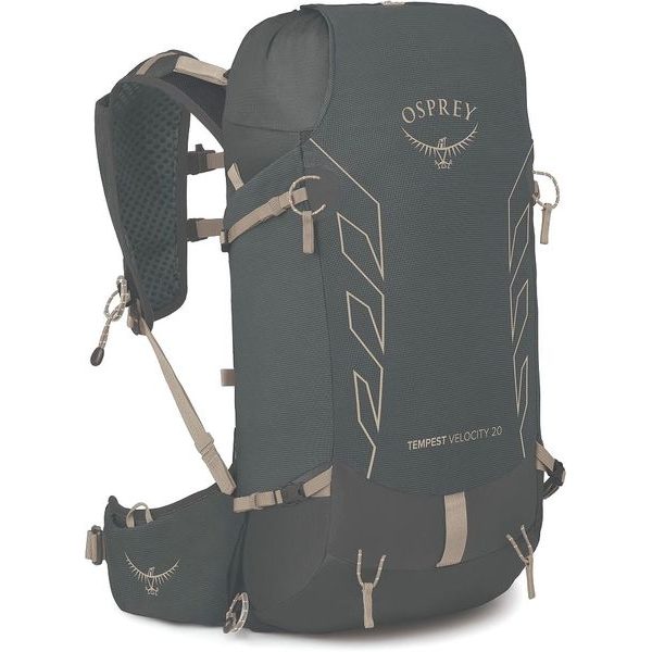 TEMPEST VELOCITY 20, dark charcoal/chiru tan