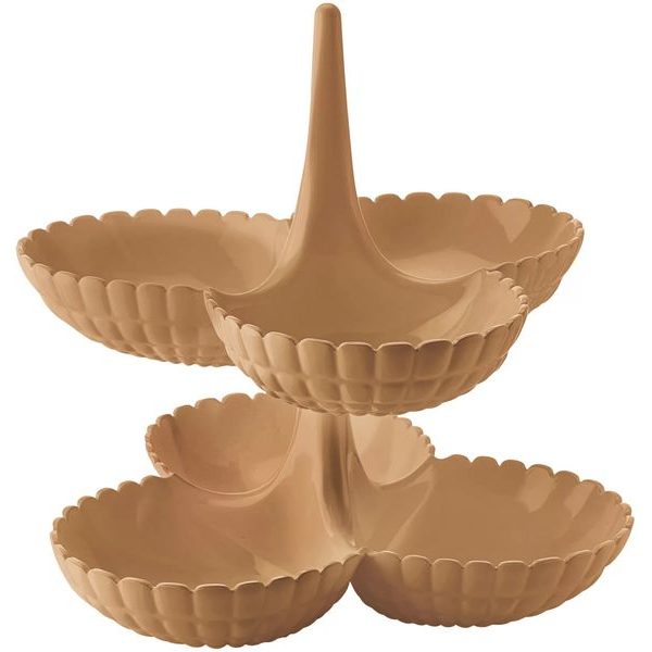 Stojánky servírovací Tiffany 2 ks terracota