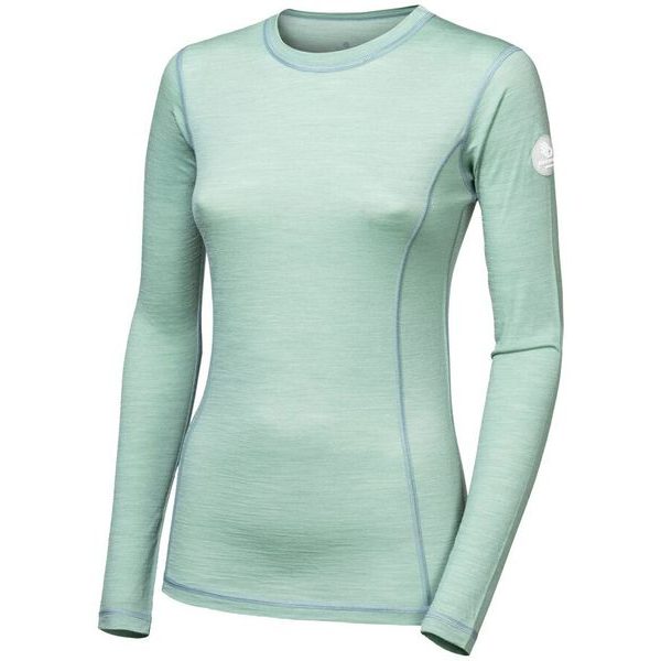 MERINO AIR dámské triko dl.rukáv basil green