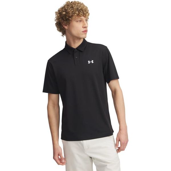UA T2G Pique Polo, černá