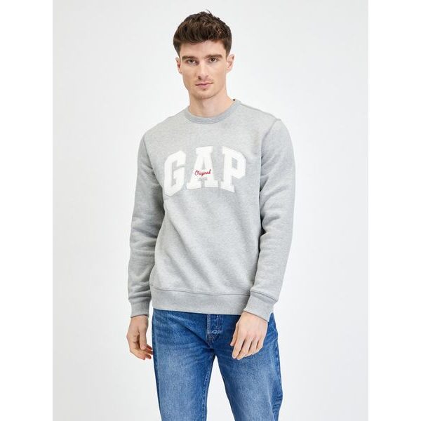 852079-35 Mikina GAP original fleece Šedá