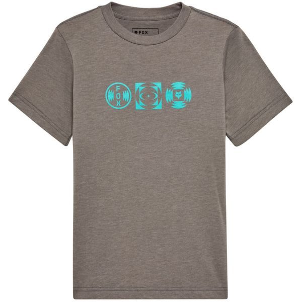 Yth Vision Ss Tee Heather Graphite