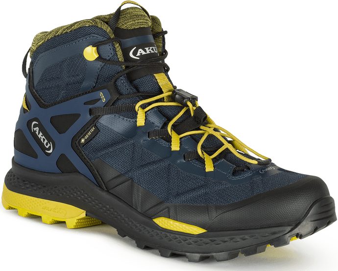 AKU ROCKET MID GTX, blue/mustard