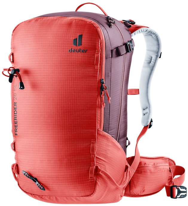 Freerider 28 SL currant-maron - dámský lyžařský batoh - DEUTER - 3 359 Kč