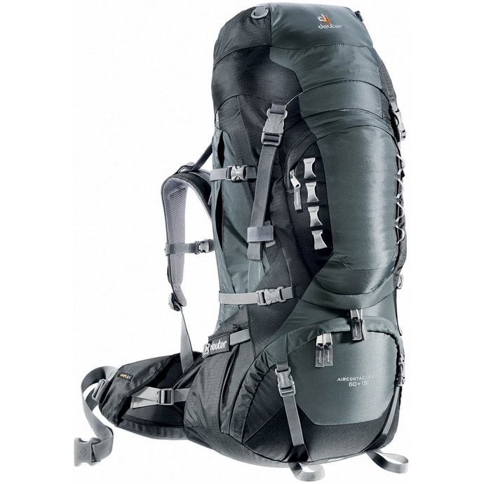 DEUTER Aircontact Pro 60+15 Granite-black