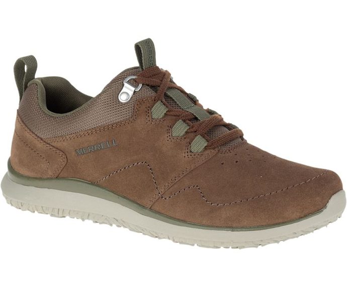 MERRELL GETAWAY LOCKSLEY LACE LTR dark earth