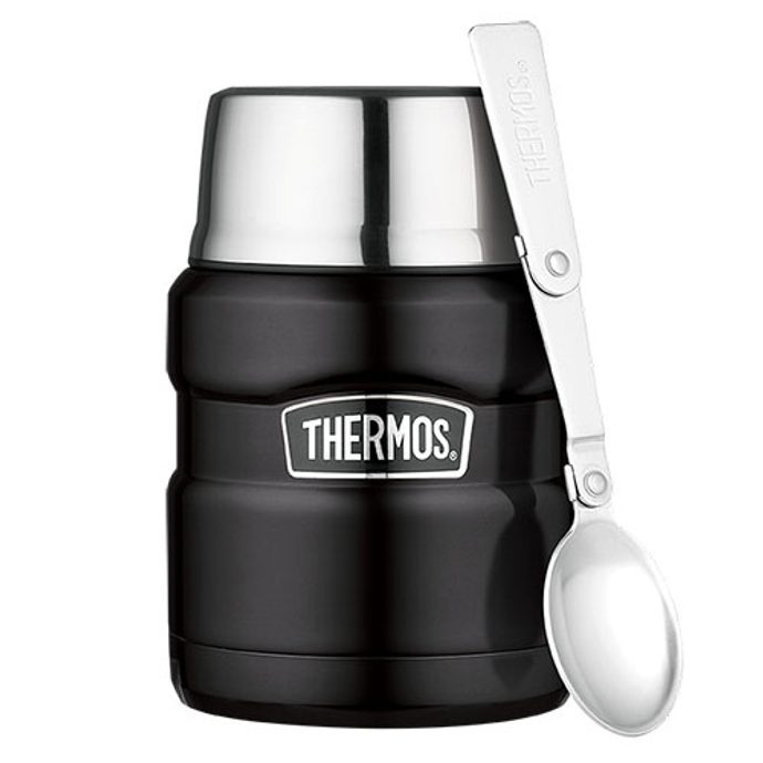 Thermos Stainless Steel Insulated Food Jar Hot Cold Vacuum Bottle 