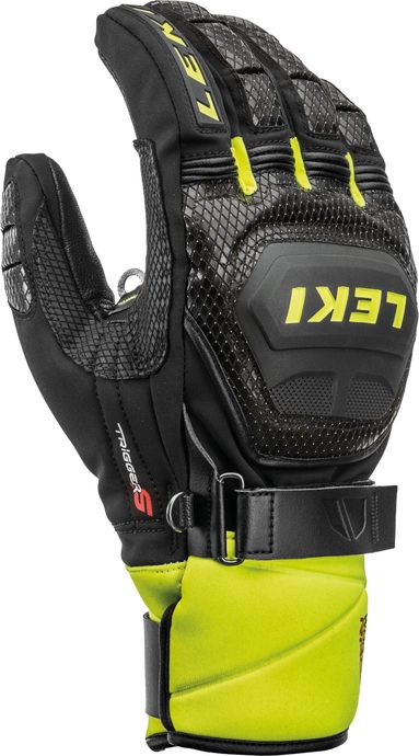 LEKI Worldcup Race Coach Flex S GTX black-ice lemon