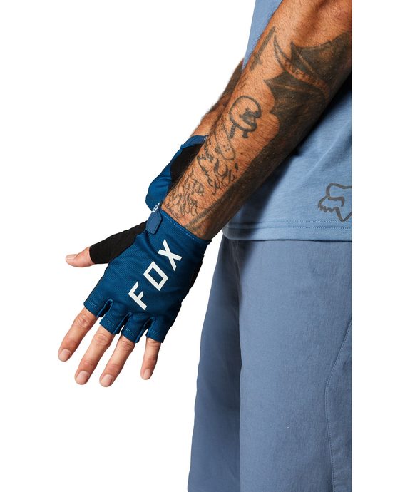 FOX Ranger Glove Gel Short, Matte Blue