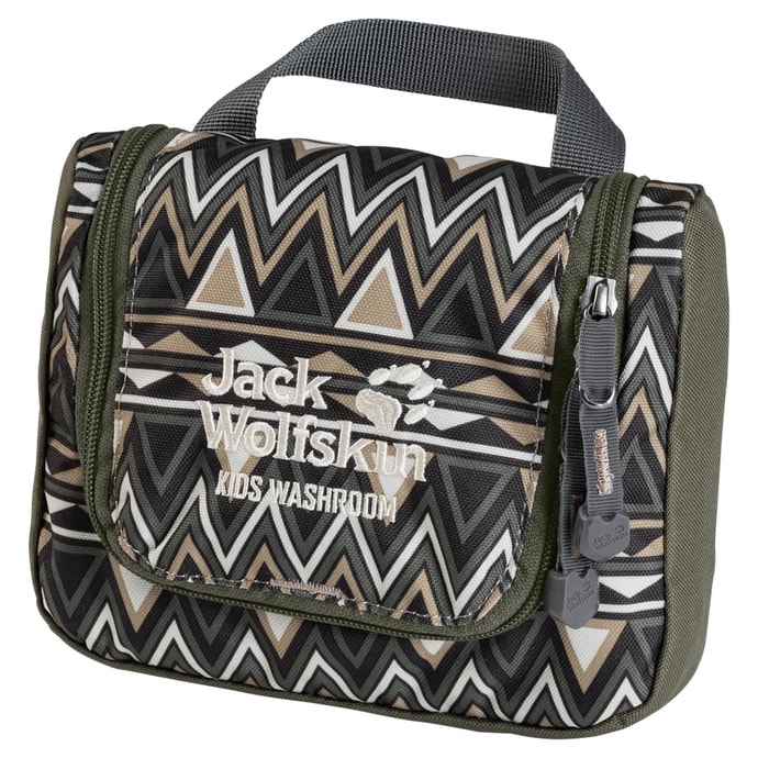 JACK WOLFSKIN KIDS WASHROOM green navajo