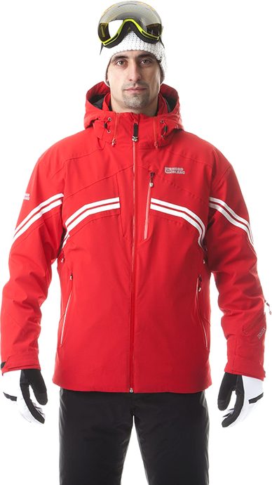 NORDBLANC NBWJM5800 PEAK červená - Pánská lyžařská bunda