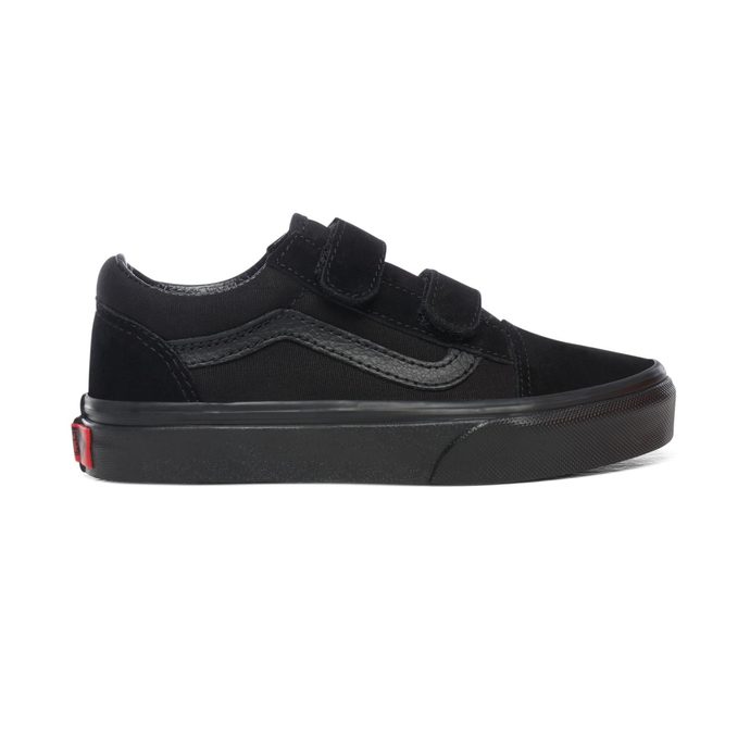 VANS YOUTH OLD SKOOL V SHOES (8-14 roků) blk/blk