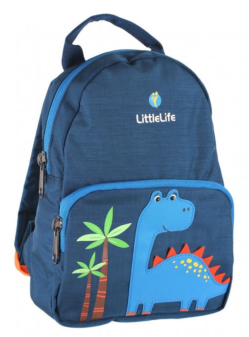 LITTLELIFE Friendly Faces Toddler Backpack 2L, dinosaur