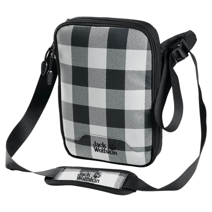 JACK WOLFSKIN GADGETARY grey lumber check