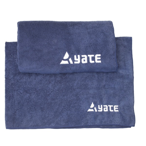 YATE Travel towel size. XL 66x125 cm dark blue