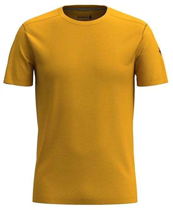 SMARTWOOL M MERINO SHORT SLEEVE TEE, honey gold