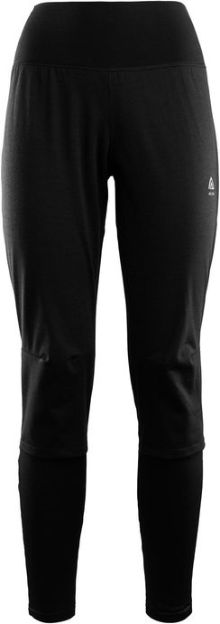 ACLIMA WoolShell Sport Tights, Woman Jet Black