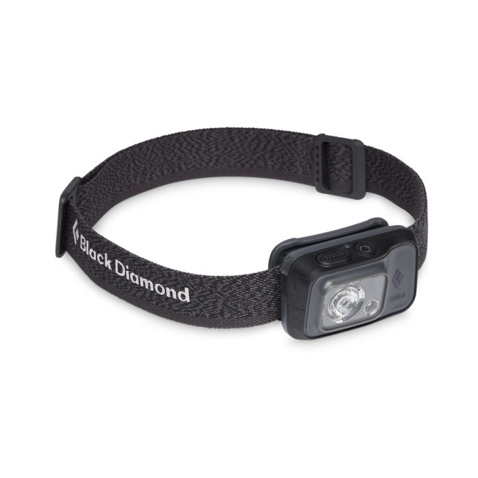 BLACK DIAMOND COSMO 350-R HEADLAMP, graphite