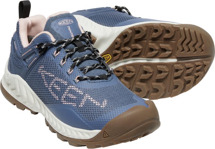 KEEN NXIS EVO WP WOMEN, vintage indigo/peachy keen