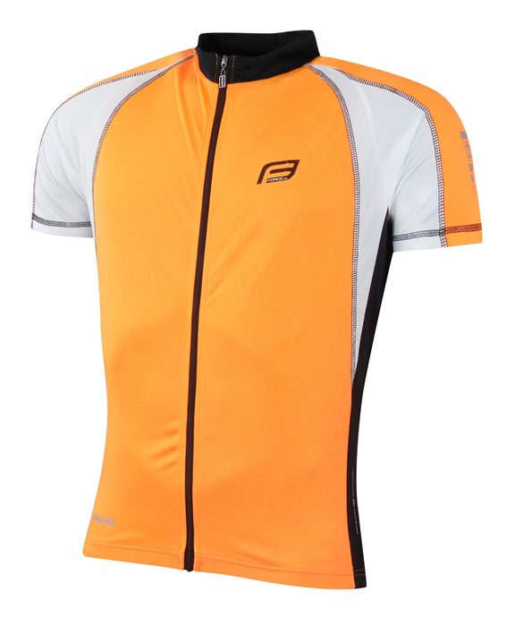 FORCE T10 short sleeve, orange and white