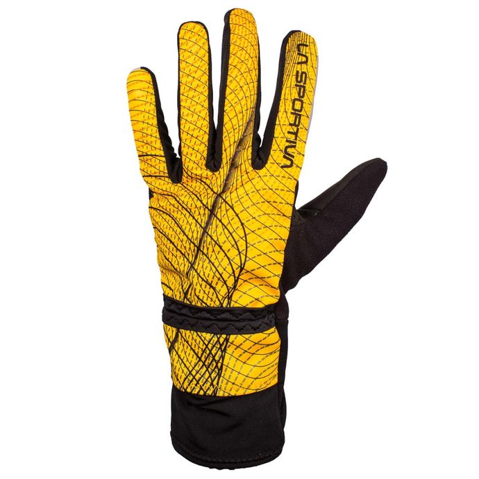 LA SPORTIVA Winter Running Gloves M yellow/black