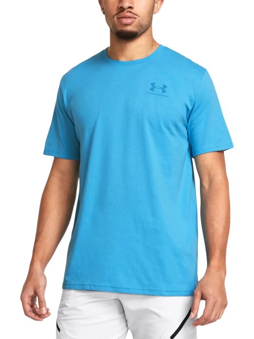 UNDER ARMOUR M SPORTSTYLE LC SS, Blue Topaz / Capri