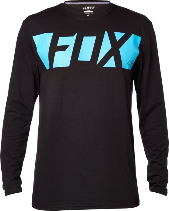 FOX Cease LS Tech Tee black