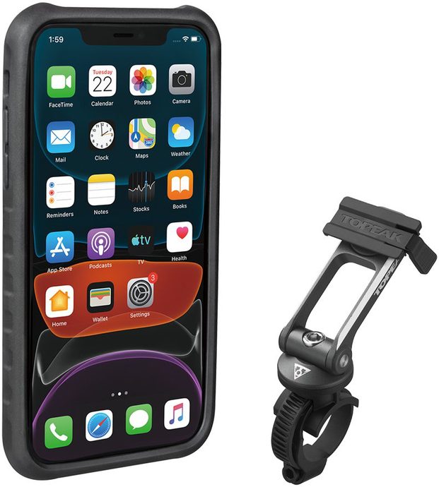 TOPEAK RIDECASE for iPhone 11 black/grey